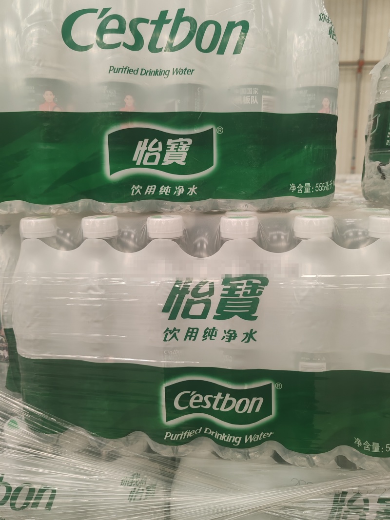 怡宝纯净水矿泉水塑包箱装