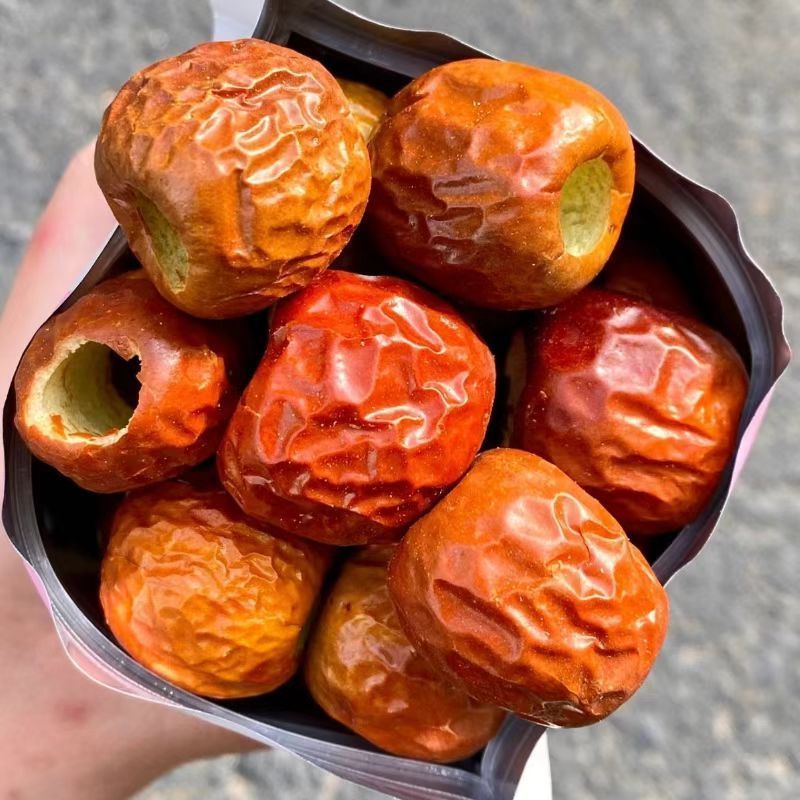 去核圆枣脆干燥脱水原味水果干大包网红零食冻干