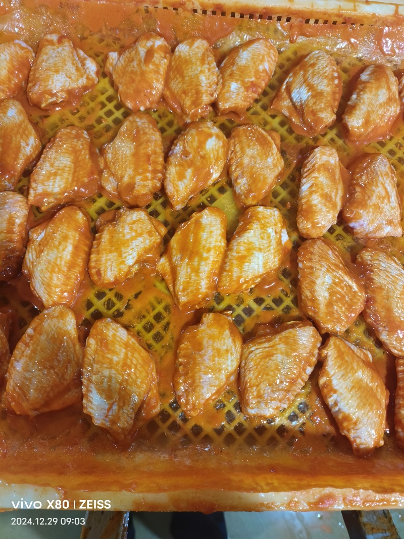 【奥尔良鸡翅】奥尔良烤翅翅中翅根熟食餐饮半成品油炸电商
