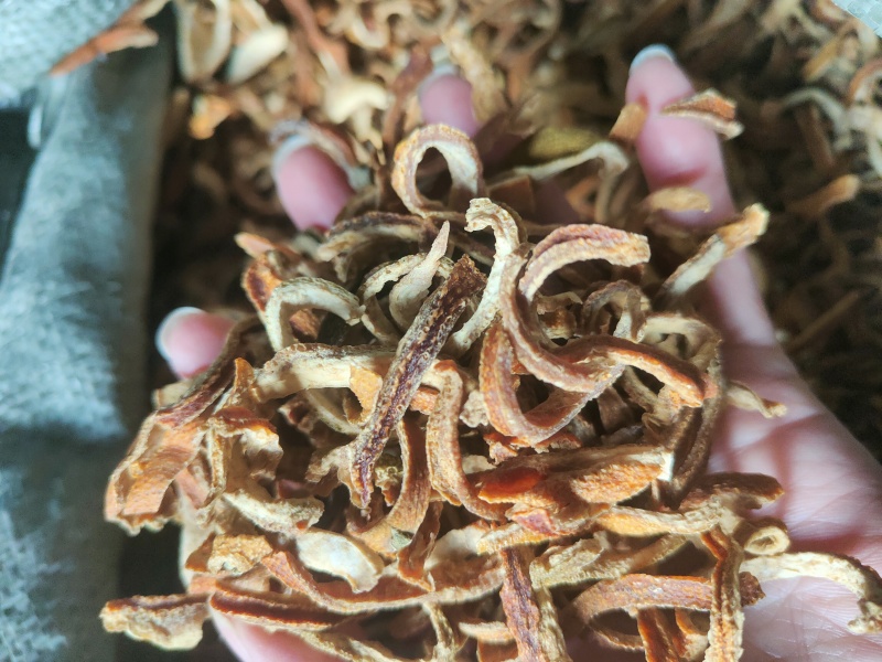 烘干陈皮个橙子渣，桔渣，陈皮丝，橙皮丝湖北产地现货供应