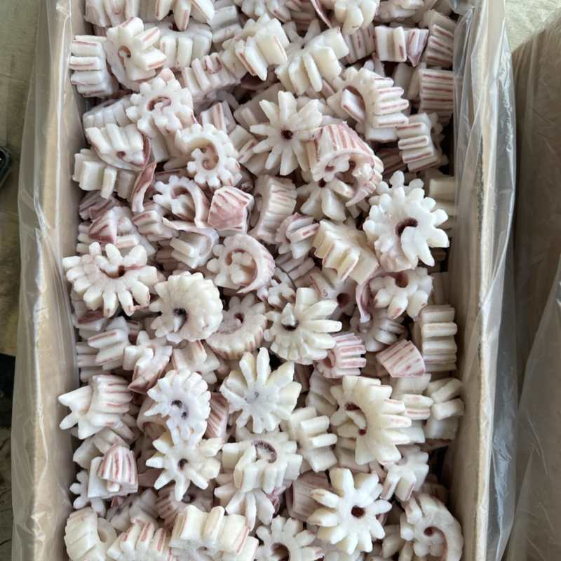 纯干齿轮花（鱿鱼花），6斤一件，无冰衣，口感脆，