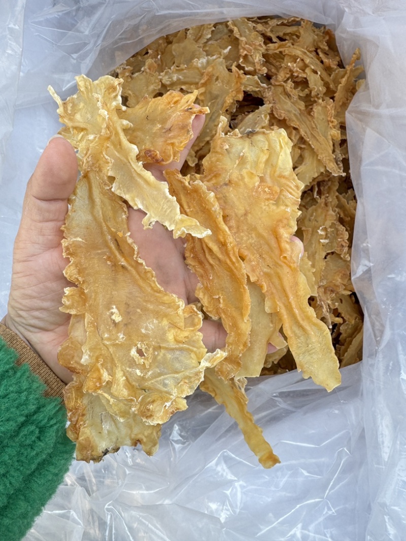 挪威鳕鱼胶淡干清水货55头一斤