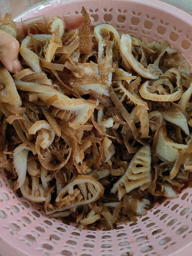 茶色毛肚边角料自助餐火锅食材麻辣烫冒菜老北京爆肚毛肚百叶