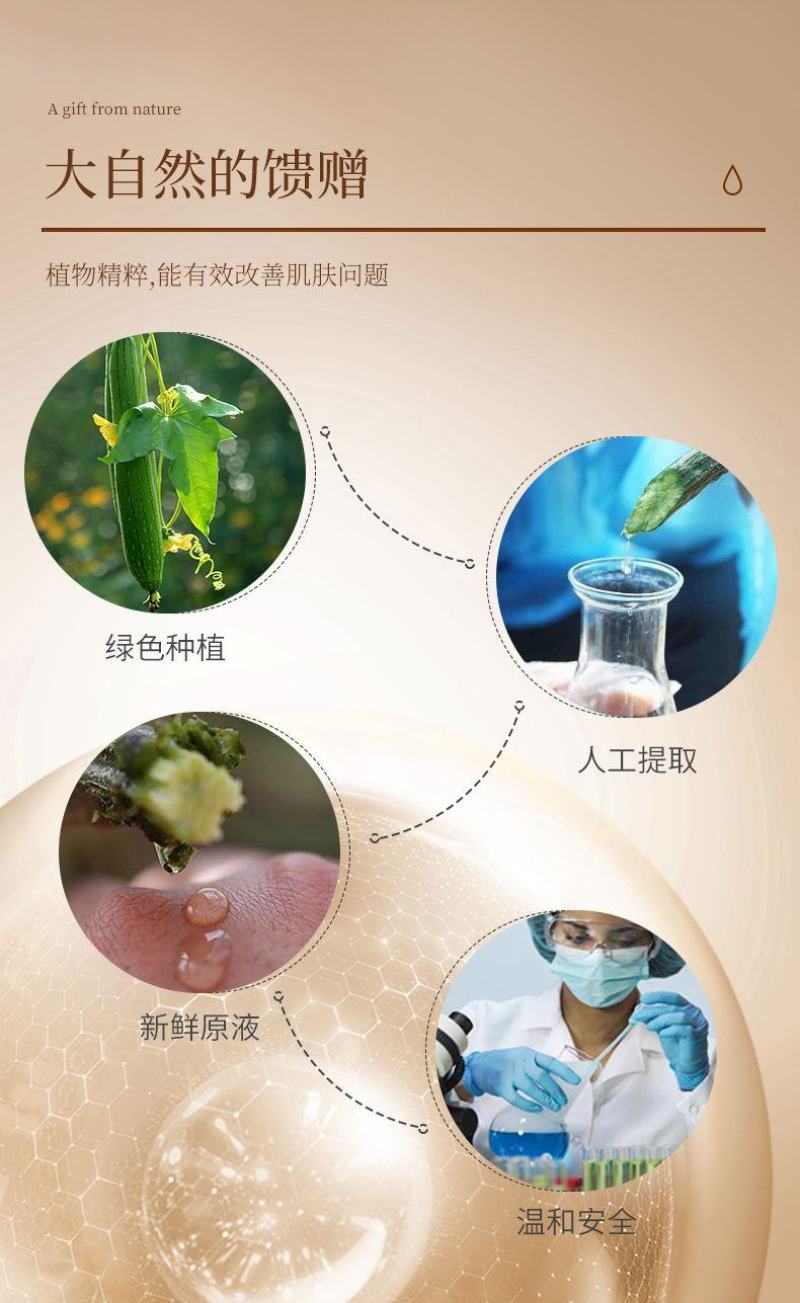 巨型一号茎叶液面部补水滋润滋养丝瓜水爽肤水补水保湿美容