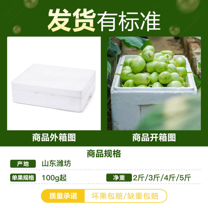 玉女水果黄瓜新鲜脆嫩拇指小黄瓜旱白玉青瓜生吃山东蔬菜2斤