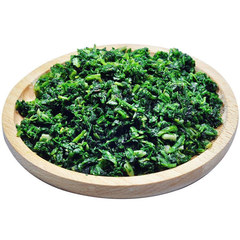新鲜荠菜速冻荠菜馅农家新鲜冷冻切碎野菜荠荠菜包子饺子