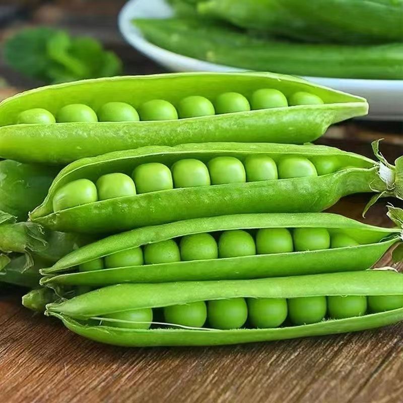正宗云南新鲜豌豆带壳青豌豆荚蔬菜整箱批发价甜