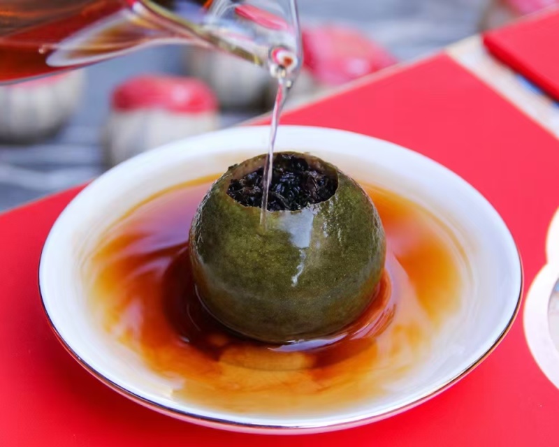 八年陈茶-天马一号小青柑