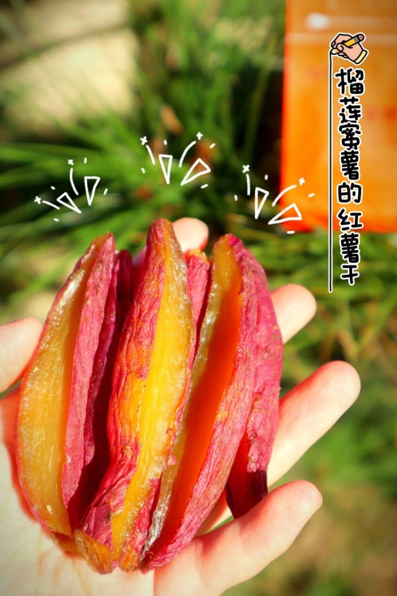 榴莲蜜薯碳烤薯干