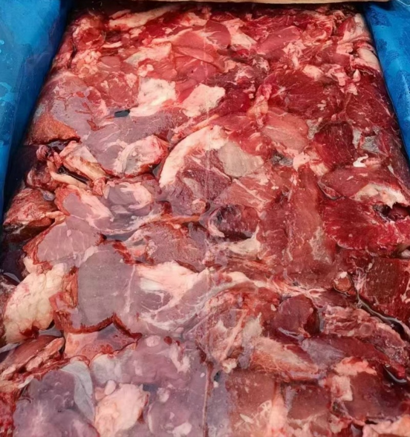 牛碎肉，块大瘦度高，全国冷链物流发货，一手货源充足！！！