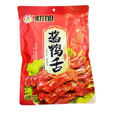 温州特产初旭458g原味酱鸭舌10包/件