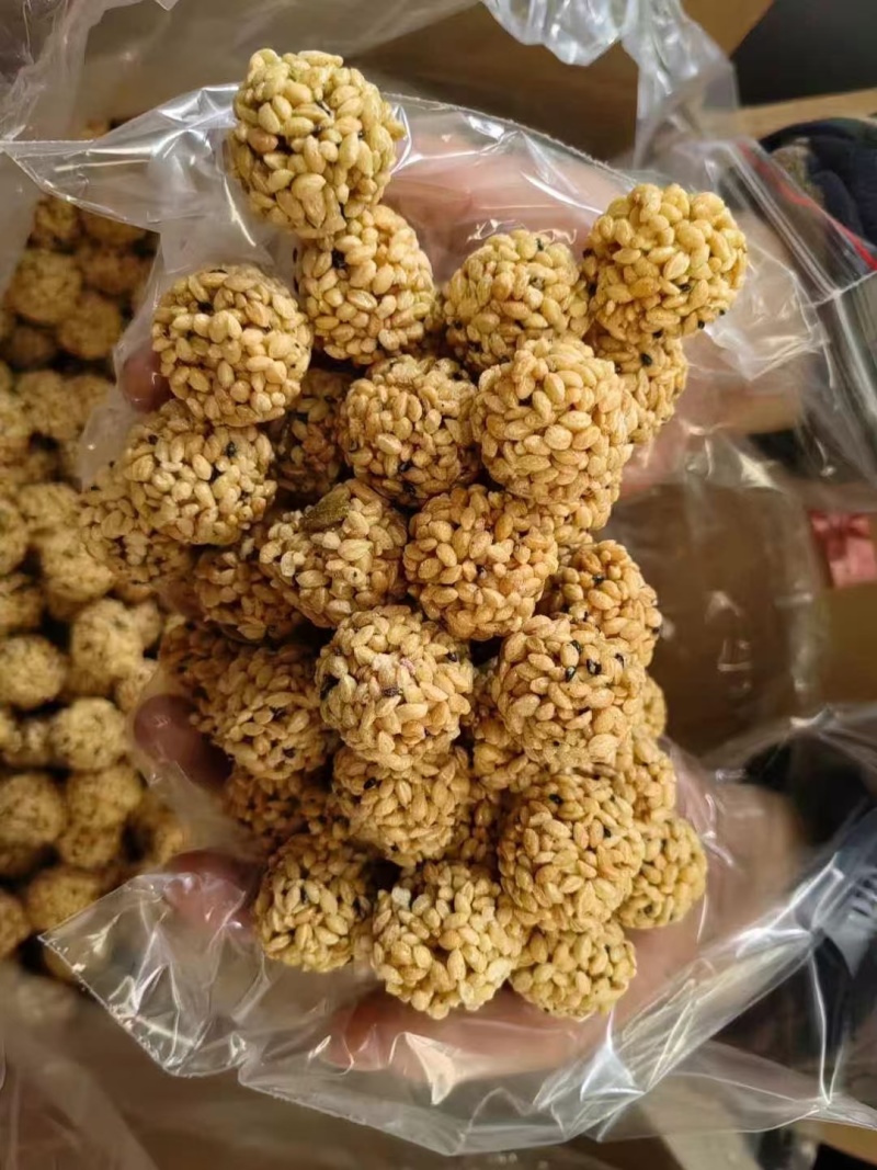 山药荞麦球，一件10斤（南瓜仁白芝麻黑芝麻）