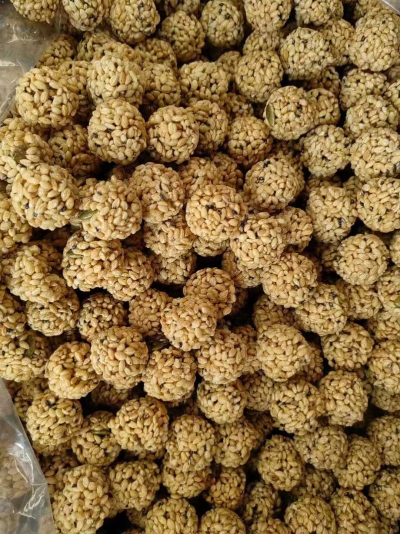 山药荞麦球，一件10斤（南瓜仁白芝麻黑芝麻）