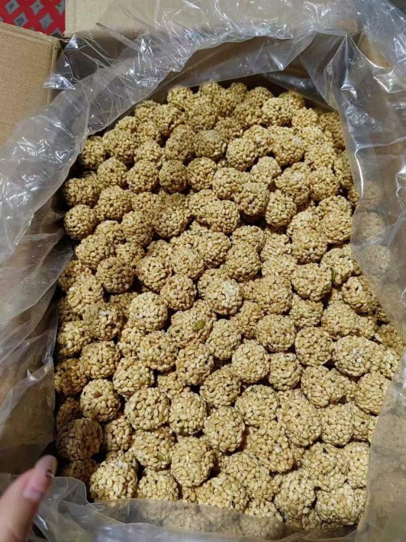 山药荞麦球，一件10斤（南瓜仁白芝麻黑芝麻）