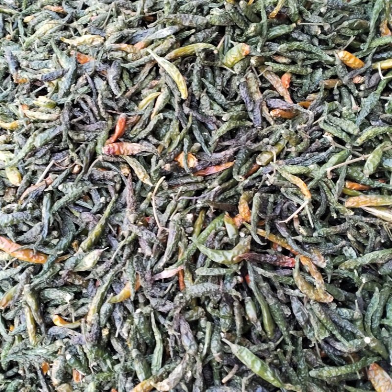 青辣椒青干辣椒无把无帽