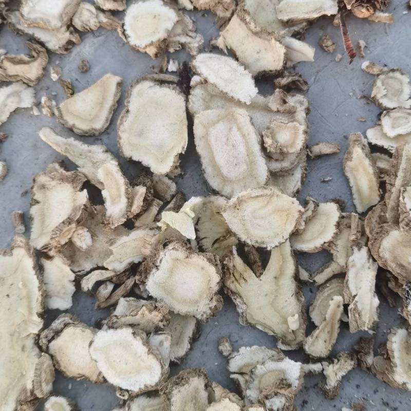 无硫白芷片，自然晾干，肉食必备香料