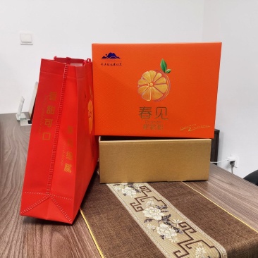 春见耙耙柑天地盖高档大气上档次礼盒包装