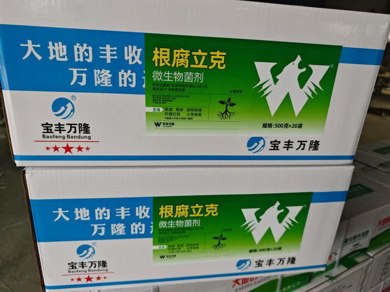根腐立克微生物菌剂抑制土传病害治疗根腐肥料厂家直销