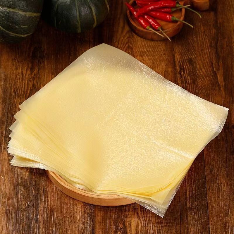 豆皮豆腐皮火锅薄豆腐超薄皮月子豆腐衣包肉卷豆皮油豆皮干