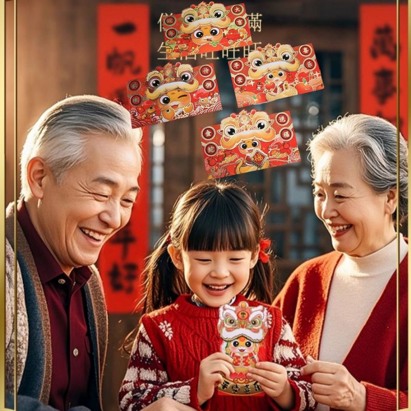 2025蛇年压岁红包新年红包新款蛇生肖春节高档中国风蛇年