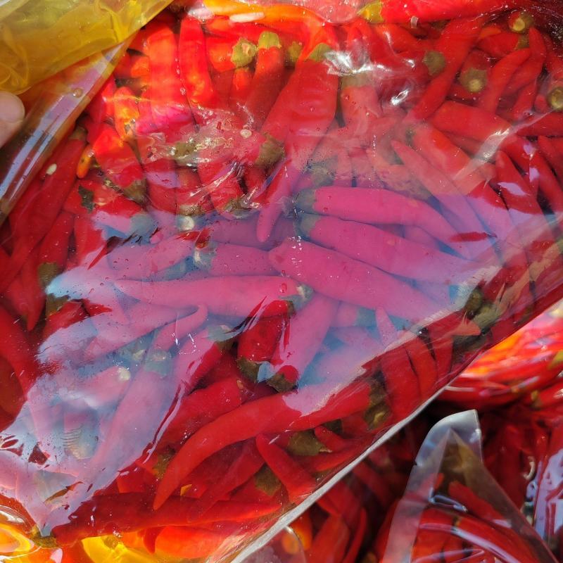【腌辣椒】天宇泡椒酱腌菜腌渍辣椒红小米椒
