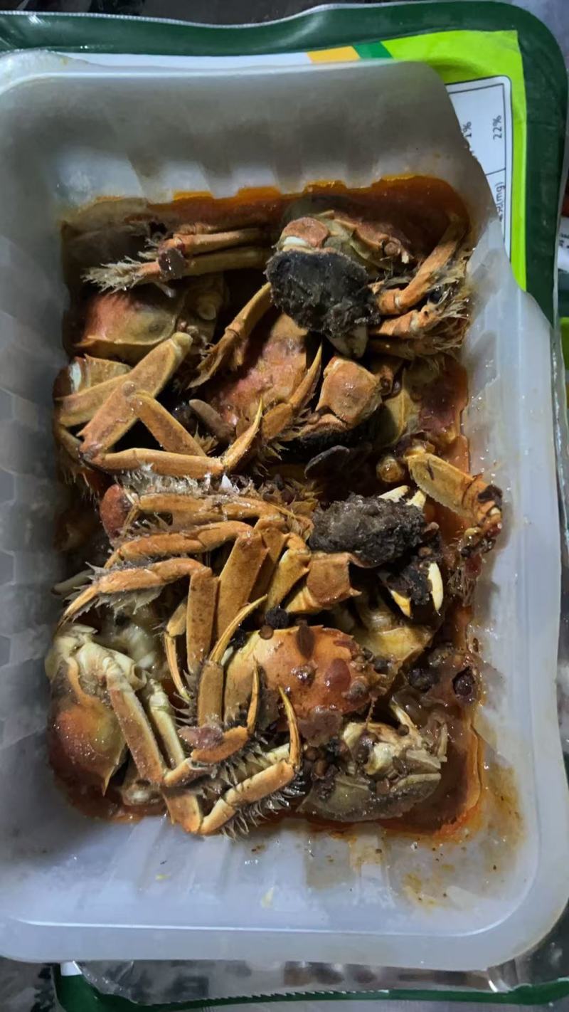 香辣蟹调味水产制品量大价优