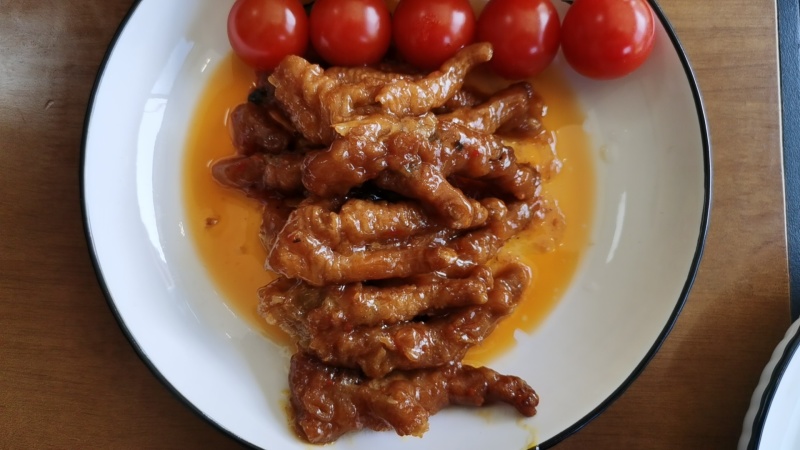【熟食鸡爪】商用虎皮凤爪酱凤爪广式港式豉汁蒸凤爪盐焗鸡爪