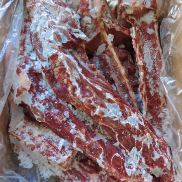 【大羊肉龙骨】绵羊的龙骨，新鲜速冻箱装！常年有货量大优惠