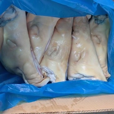 劈半无耳猪头，高品质免洗鸿运当头，国产一级货，可直接下锅