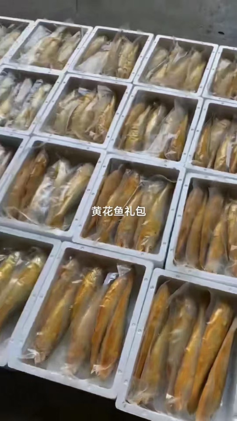 新鲜黄花鱼，去肚后一条一斤