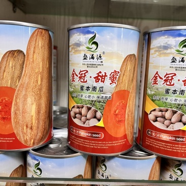 金冠大果红肉小心腔蜜本南瓜种子大金韩金船欧冠