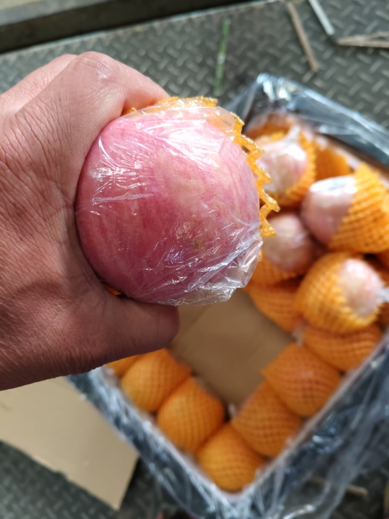 万荣纸加膜富士，皮薄多汁，香甜可口，产地直发一手货源