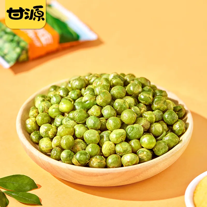 甘源青豌豆零食小包装蒜香一整箱批发休闲食品5