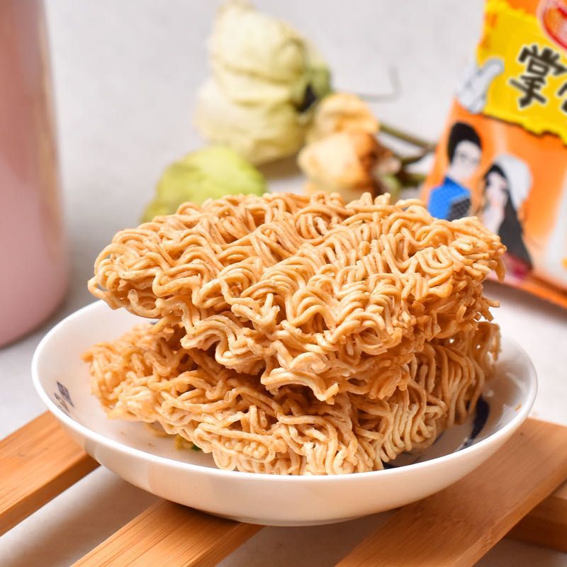 【50包】掌心面干吃干脆面清真方便面整箱童年怀旧休闲零食