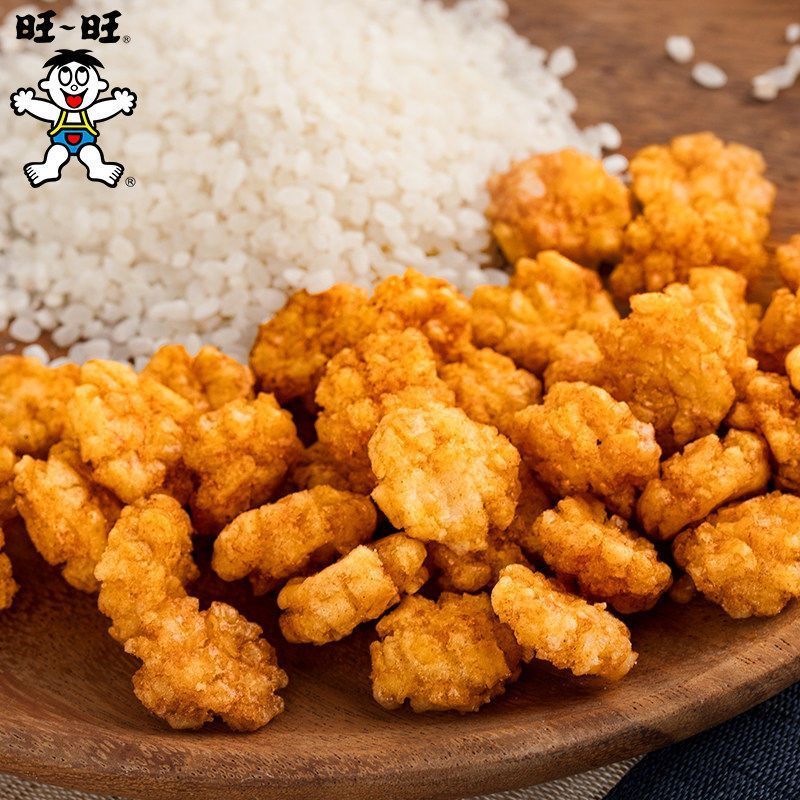 旺旺小小酥儿童休闲怀旧解馋小零食原味鸡米花小吃大礼包整箱