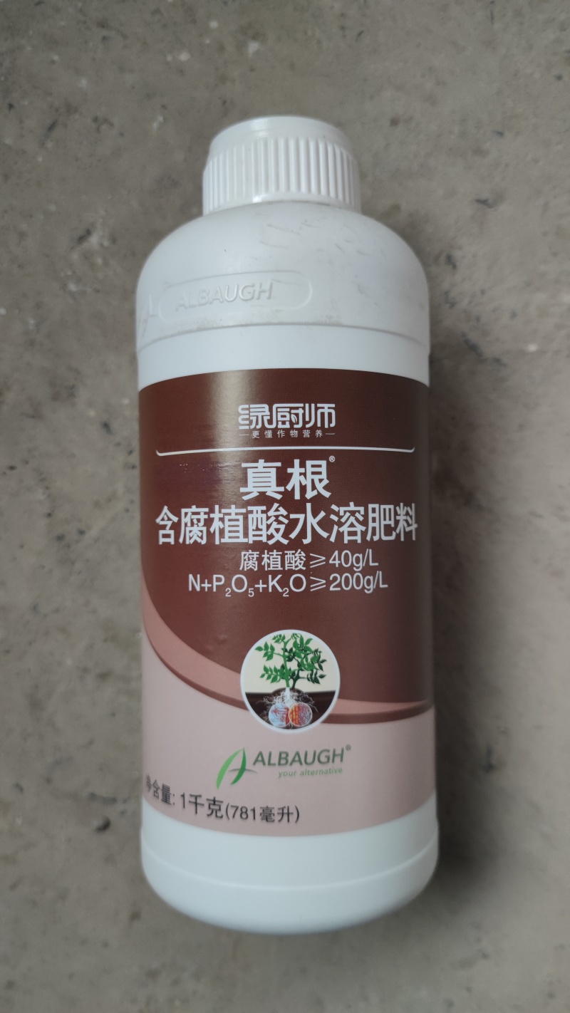 龙灯真根绿厨师含腐植酸水溶肥料