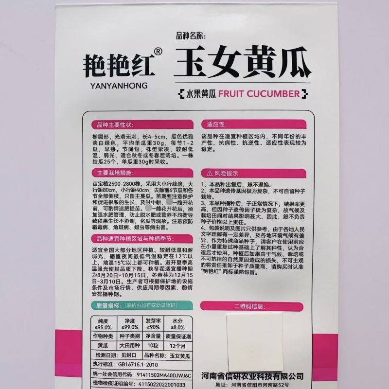 玉女小黄瓜种子脆嫩迷你水果黄瓜种子春夏秋四季盆栽阳台蔬菜