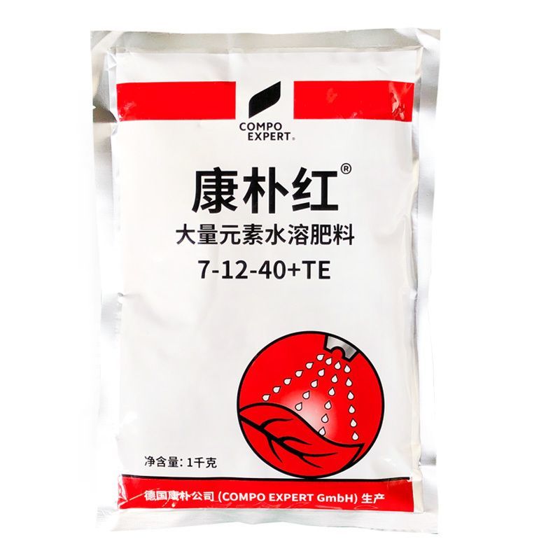 康朴叶面肥康朴红7-12-40+TE大量元素水溶肥
