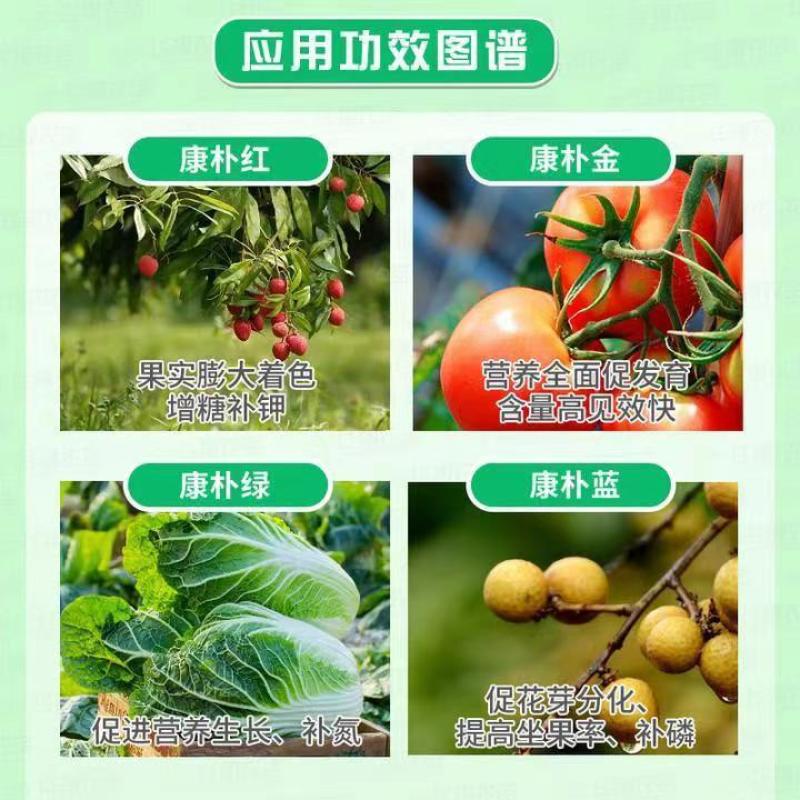 康朴叶面肥康朴红7-12-40+TE大量元素水溶肥