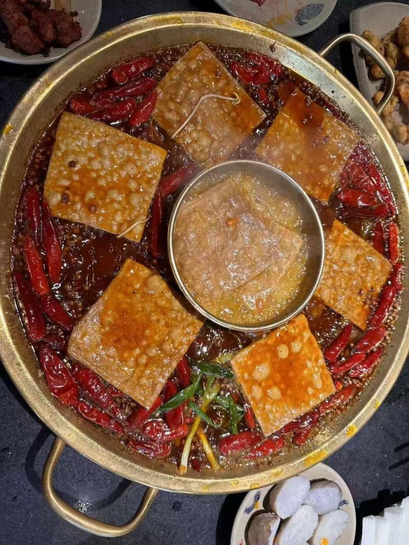 火锅起泡豆腐干