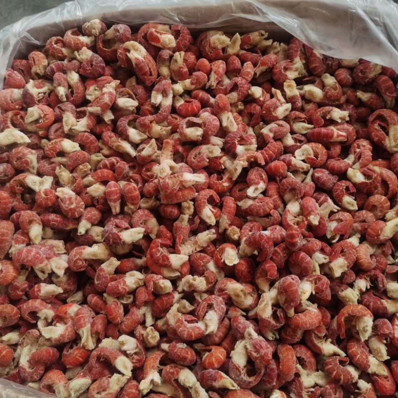 龙虾尾厂家批发小龙虾虾尾95粒特级原料，大量现货