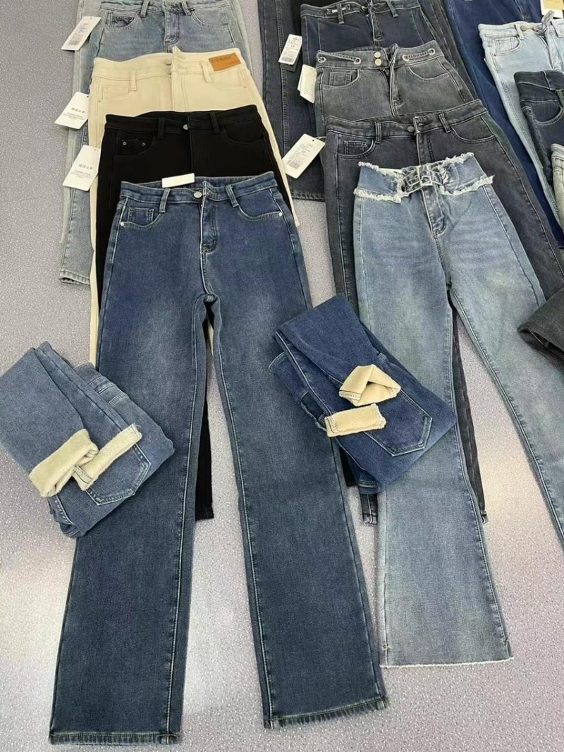 加绒牛仔裤，800条全清15.8