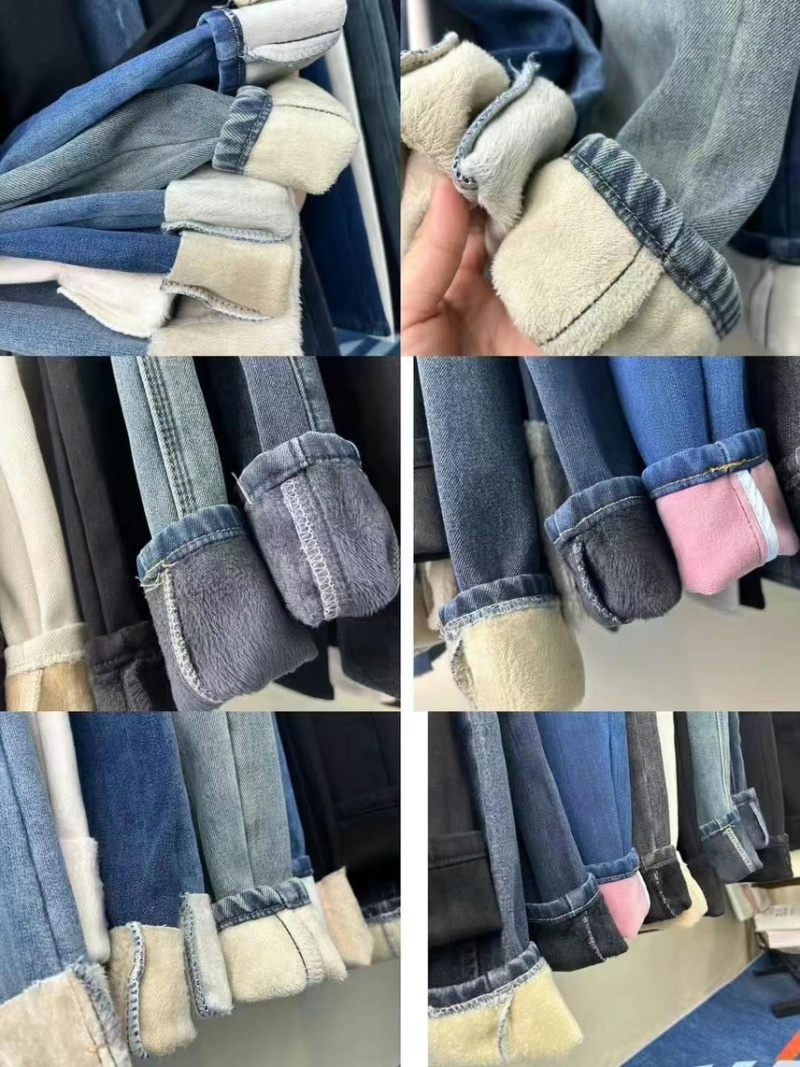 加绒牛仔裤，800条全清15.8