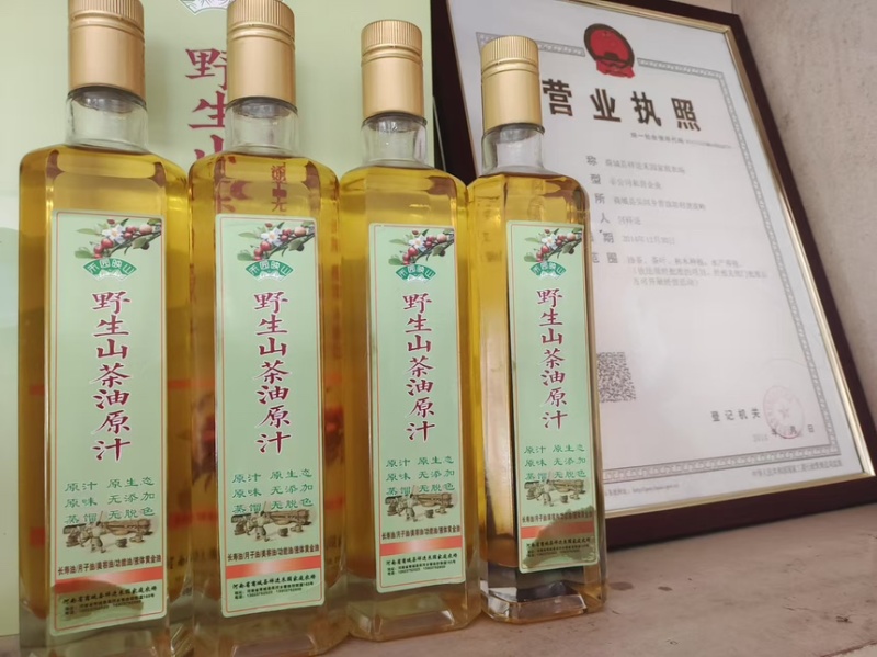 大别山野生茶油