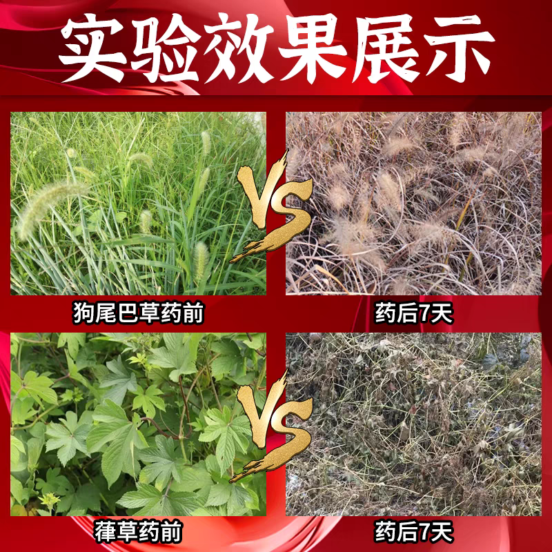 88%草甘膦铵盐灭生性除草剂灭草烂根灭杂草正
