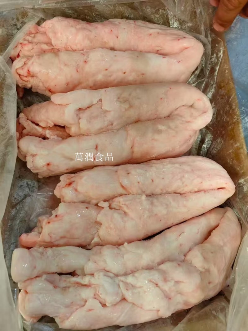 折叠板油40斤，颜色好，解冻后当鲜货卖，猪油