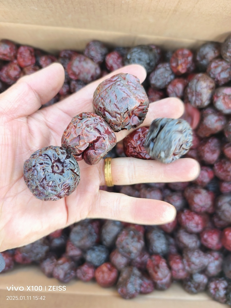 炒枣炒焦枣泡茶八宝茶盖碗茶用枣