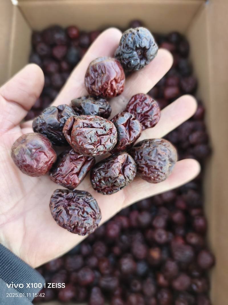 炒枣炒焦枣泡茶八宝茶盖碗茶用枣
