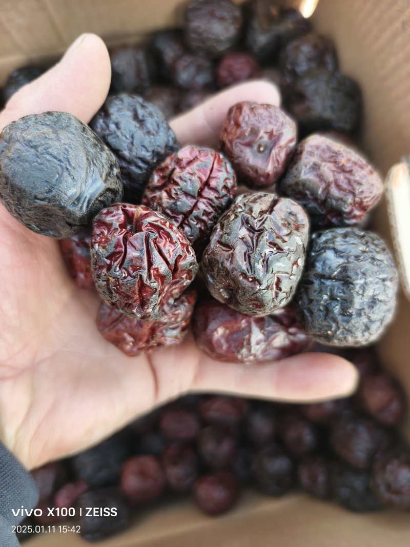 炒枣炒焦枣泡茶八宝茶盖碗茶用枣