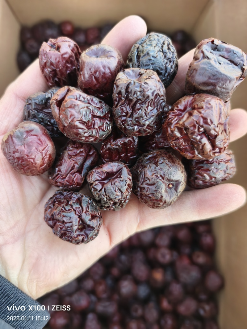 炒枣炒焦枣泡茶八宝茶盖碗茶用枣